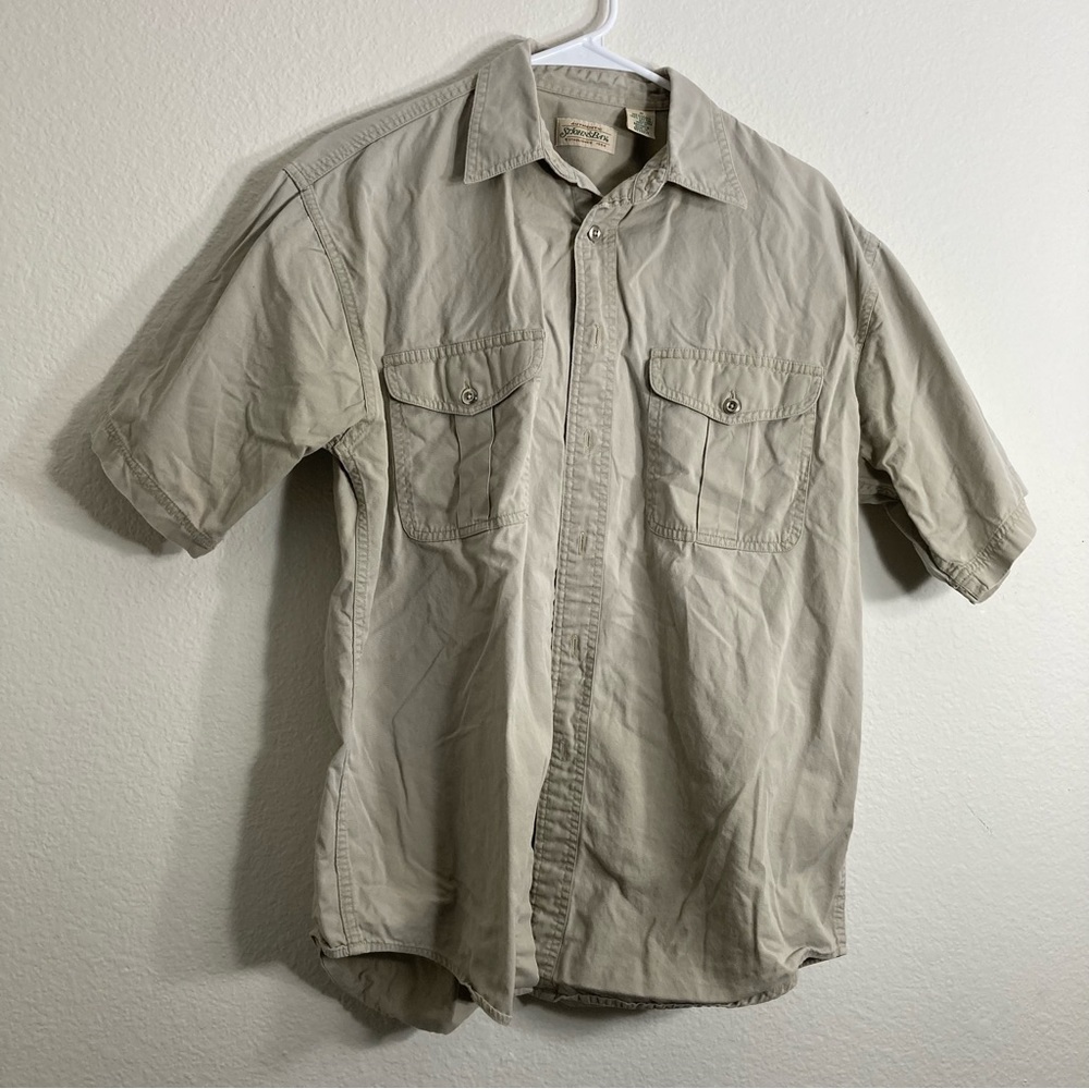 Vintage St. John’s Bay Top - Khaki - Medium